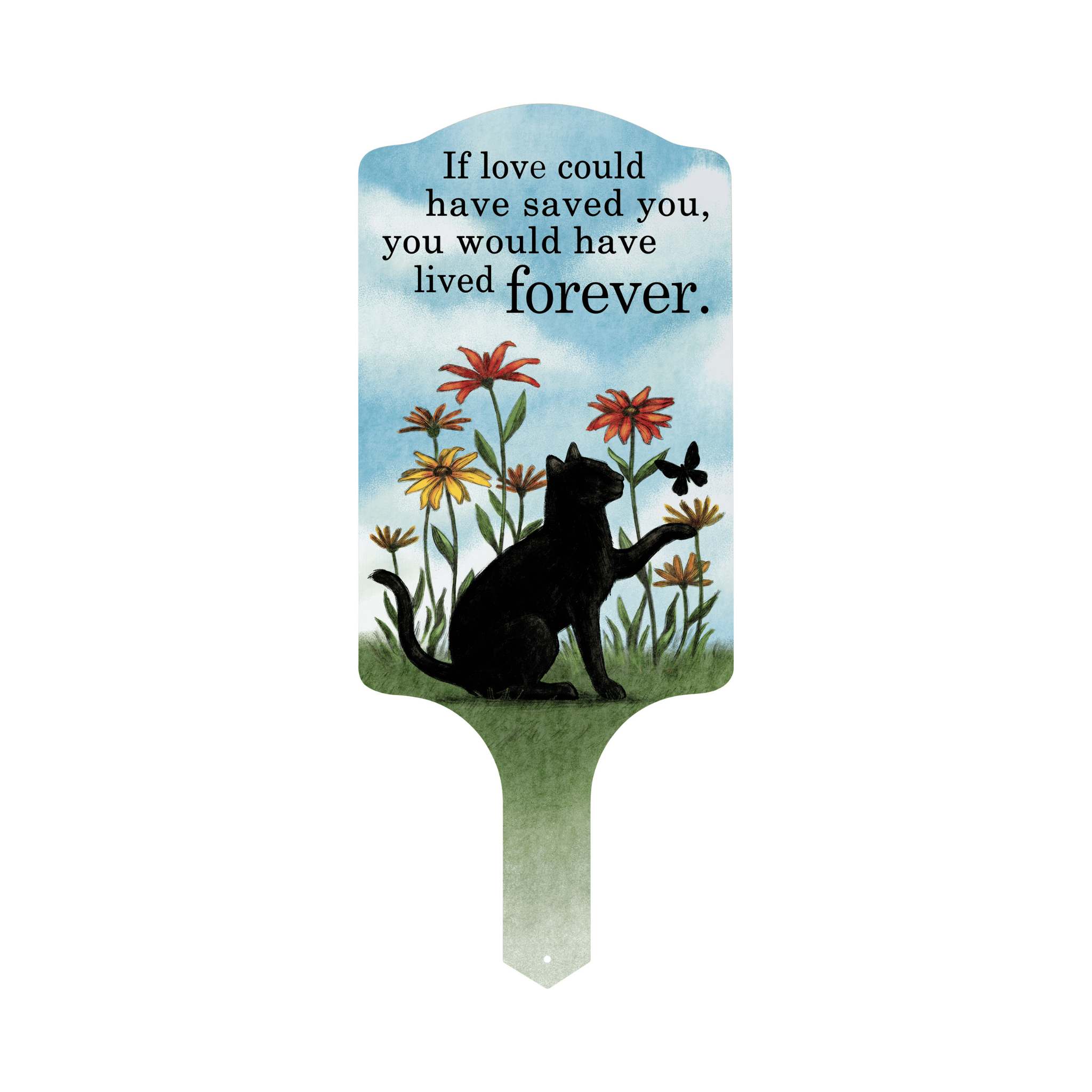 Pet Perennials - Pet Loss Sympathy & Memorial Cat Garden Sign