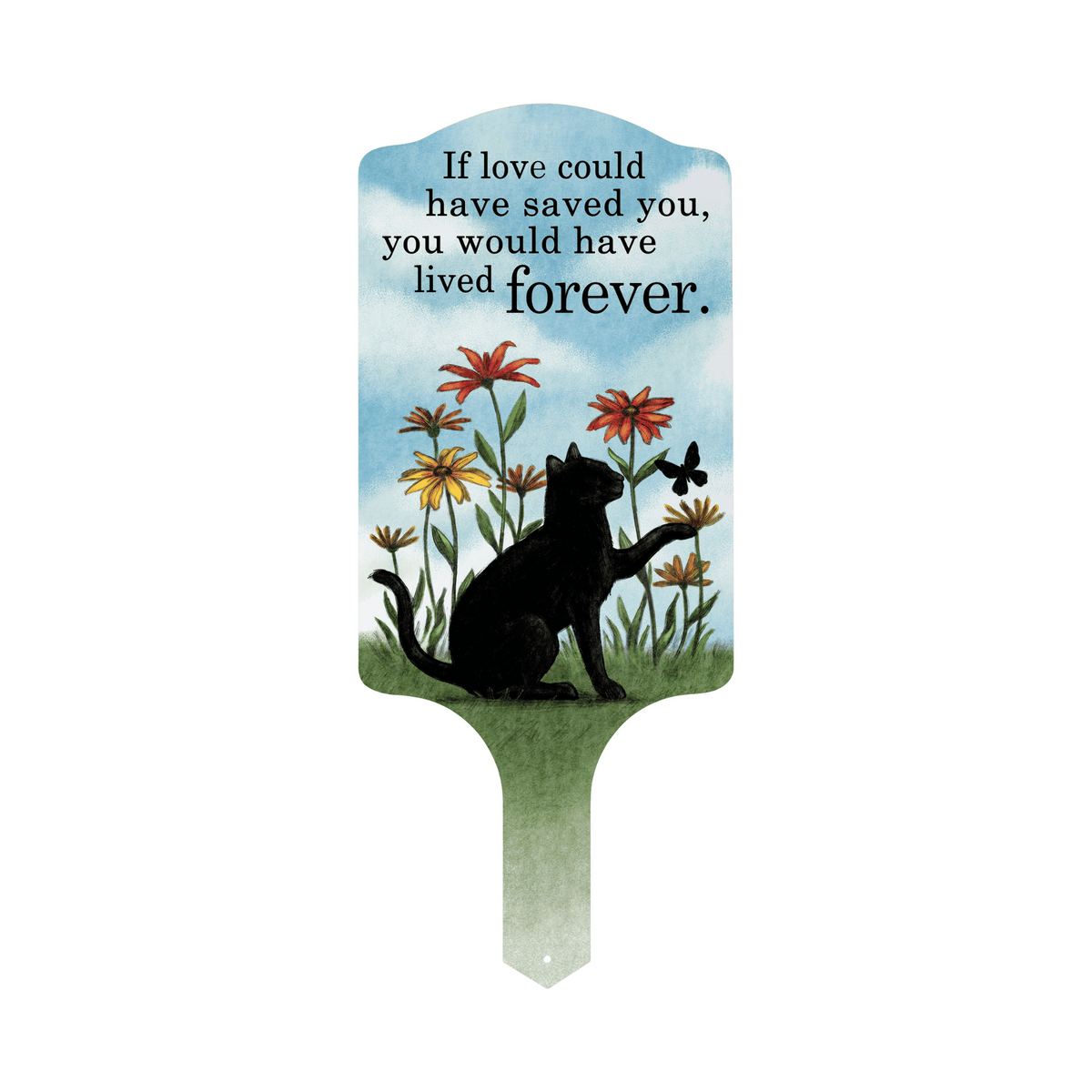 Pet Perennials -  Pet Loss Sympathy &amp; Memorial  Cat Garden Sign