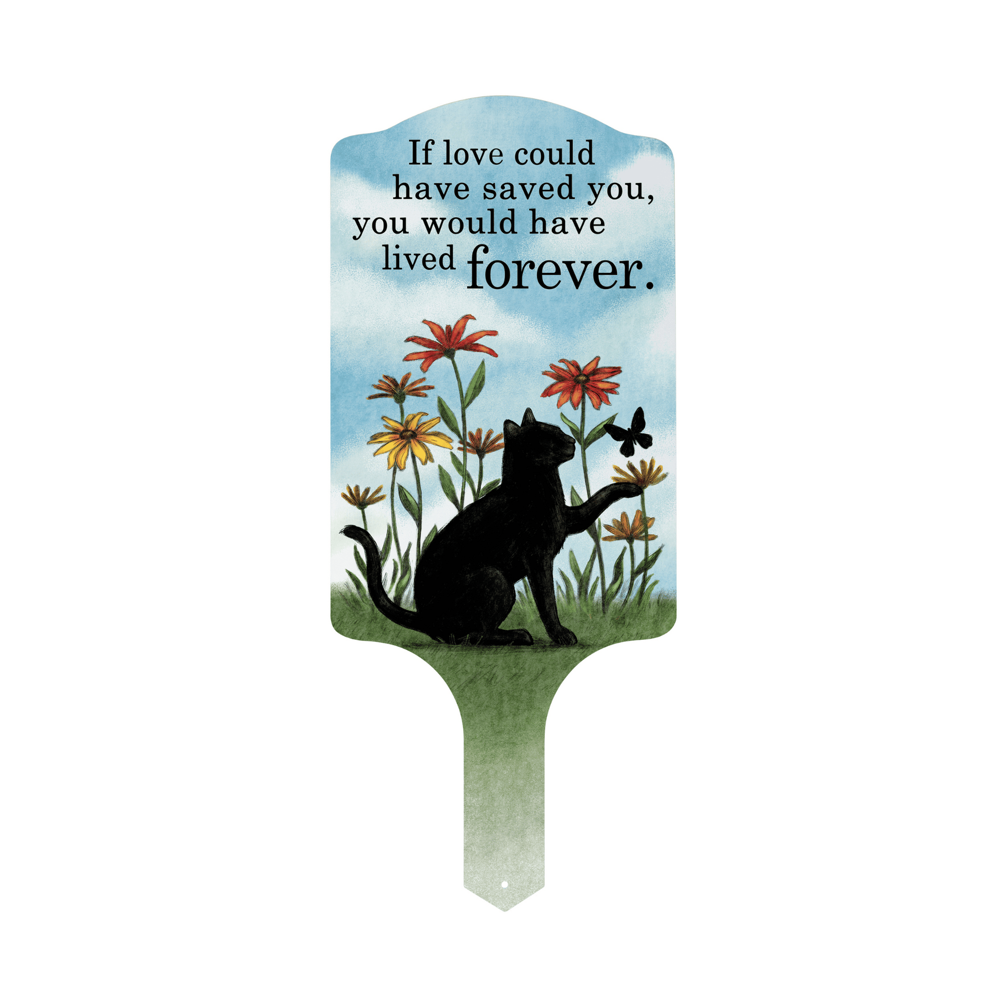 Pet Perennials -  Pet Loss Sympathy & Memorial  Cat Garden Sign