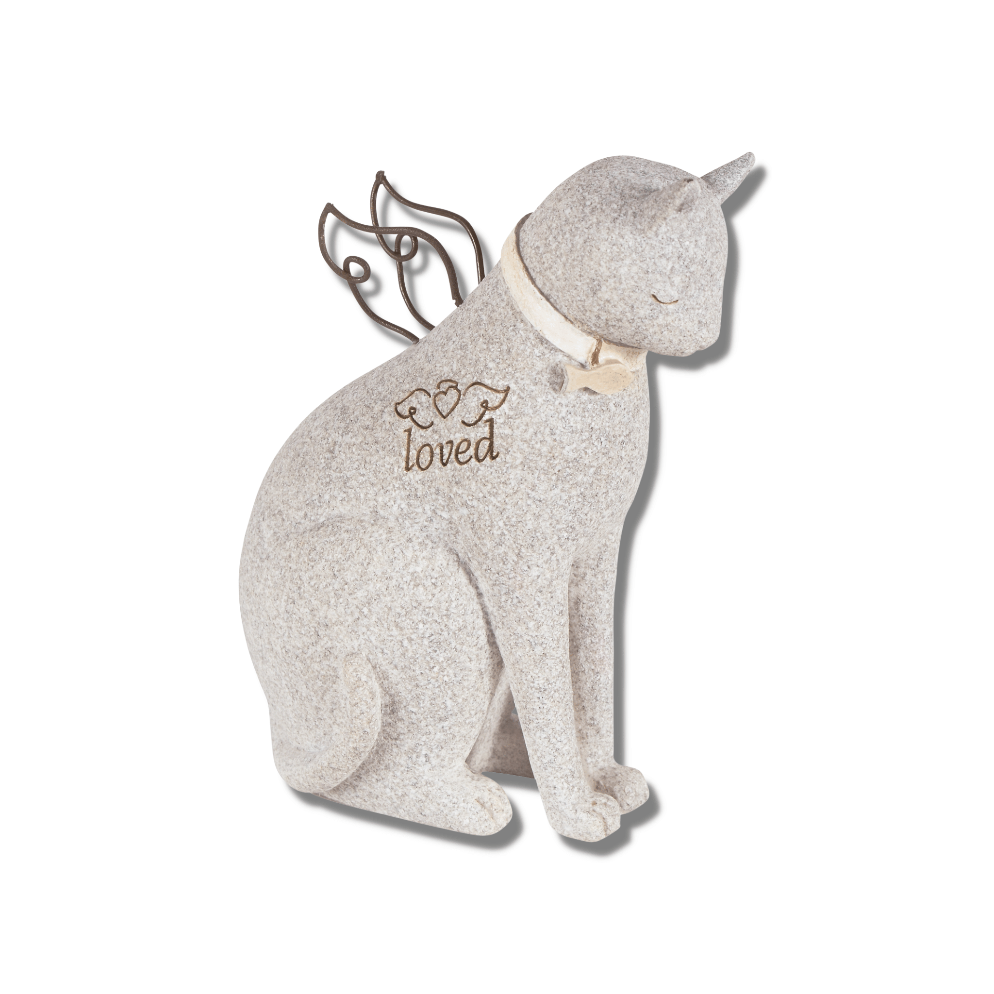 Faithful Angels Memorial Cat Figurine