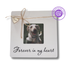 Personalized Forever in my Heart Pet Memorial Picture Frame for Dog, Cat, Horse, Bird, Reptile