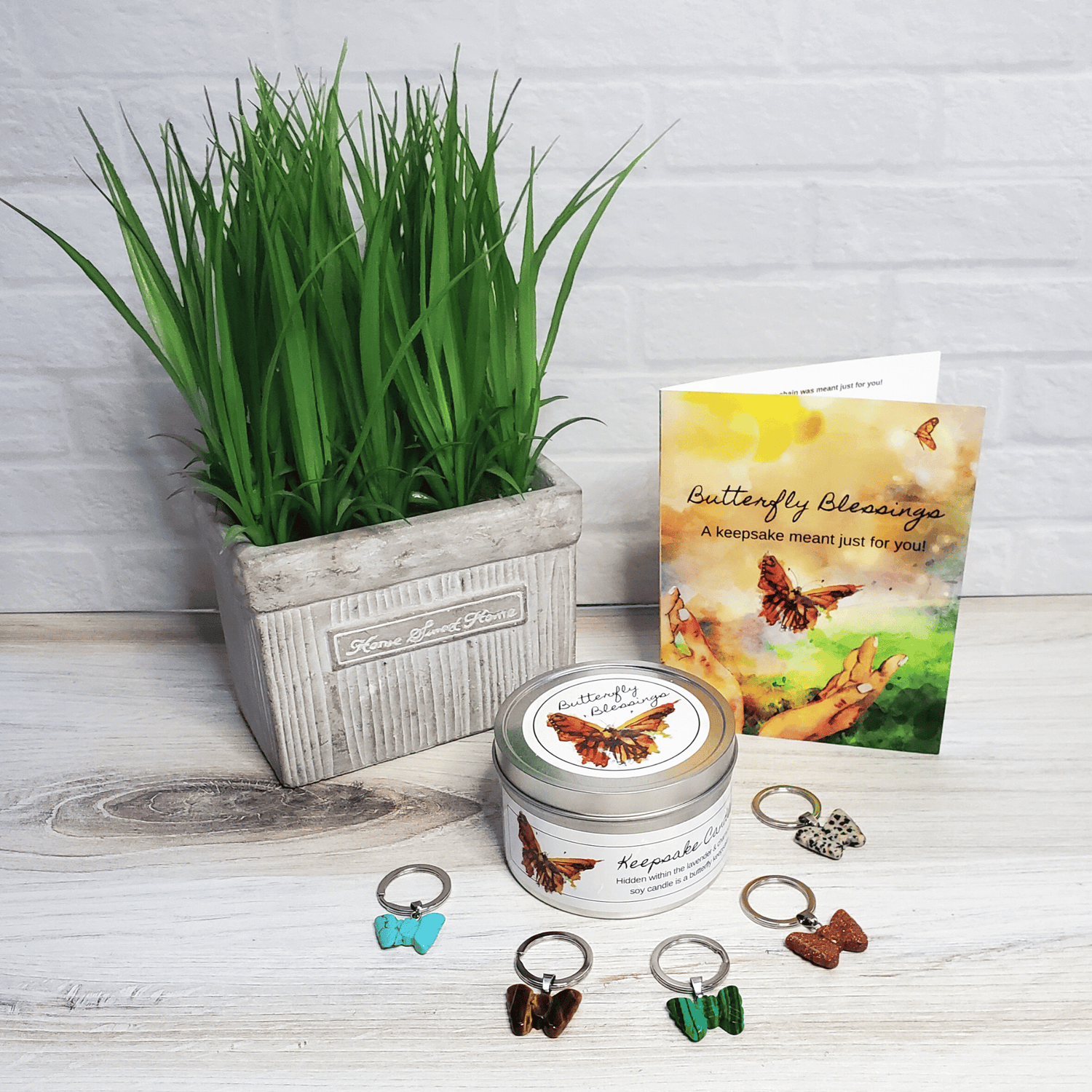 Butterfly Blessings Keepsake Candle - Pet Memorial Candle