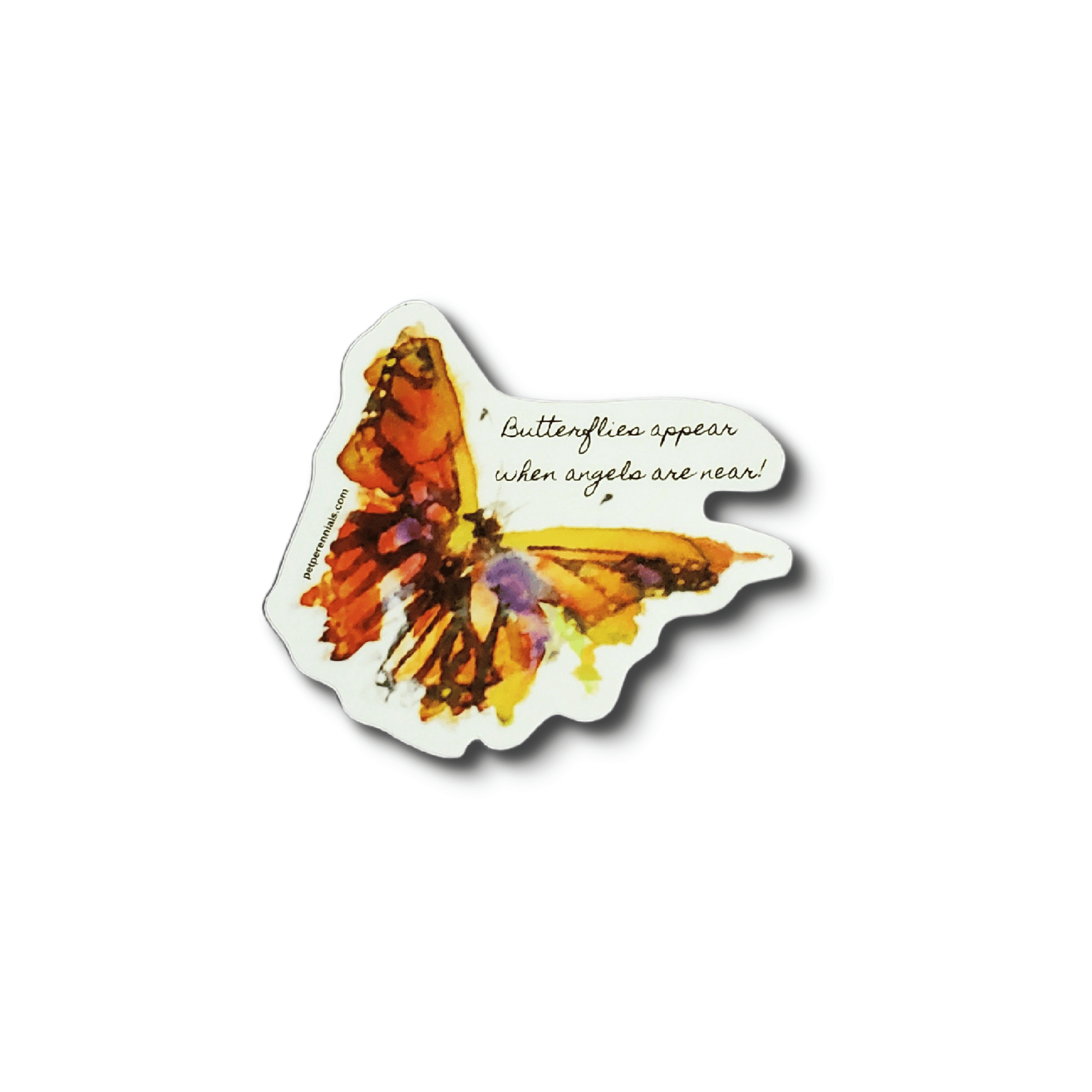 Butterfly Blessings Decal, vinyl memorial sticker