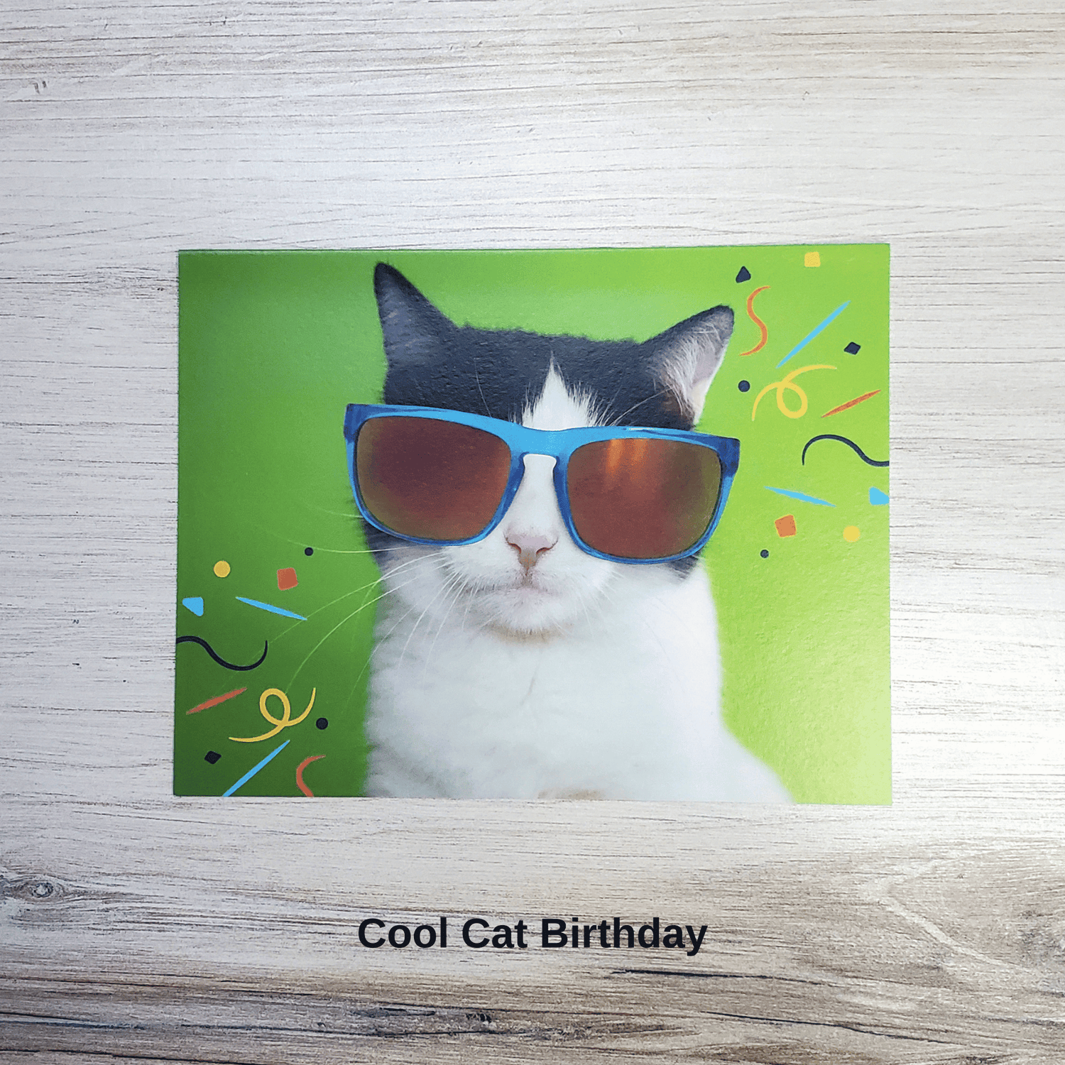 Cat Birthday Card