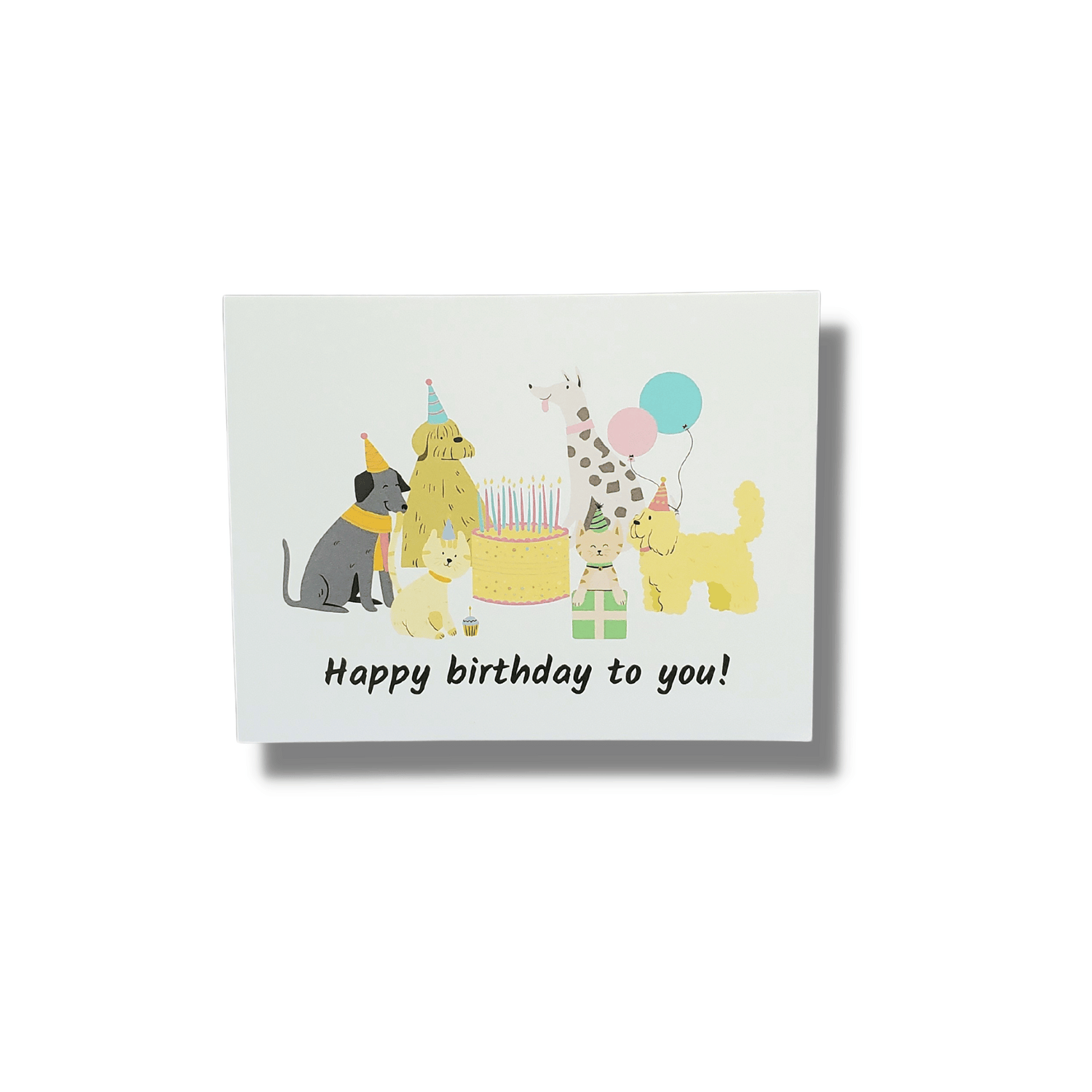 Dig In Pet Birthday Cards- Set of 6 - Pet Perennials