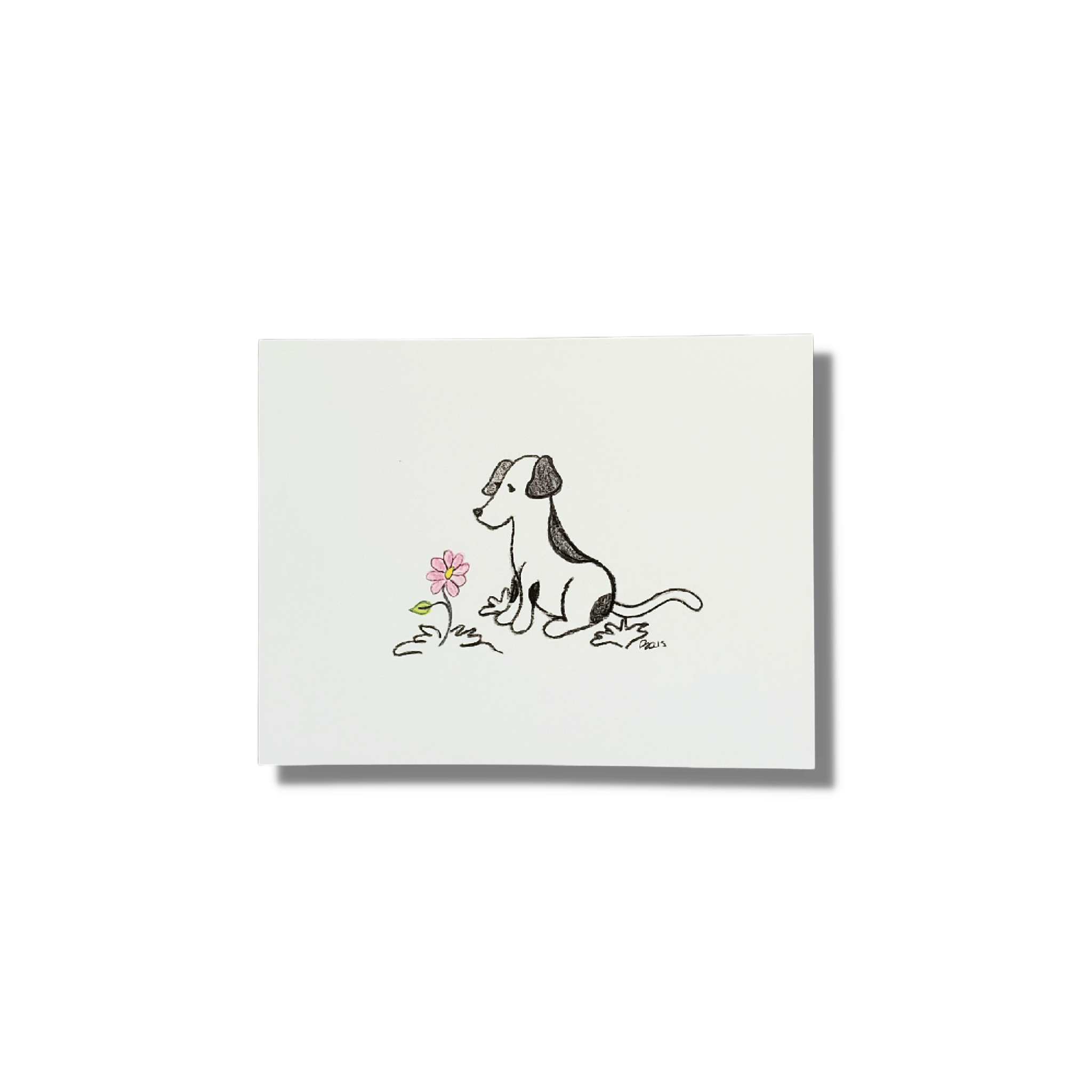Dog Sympathy Card - Set of 6 - Pet Perennials