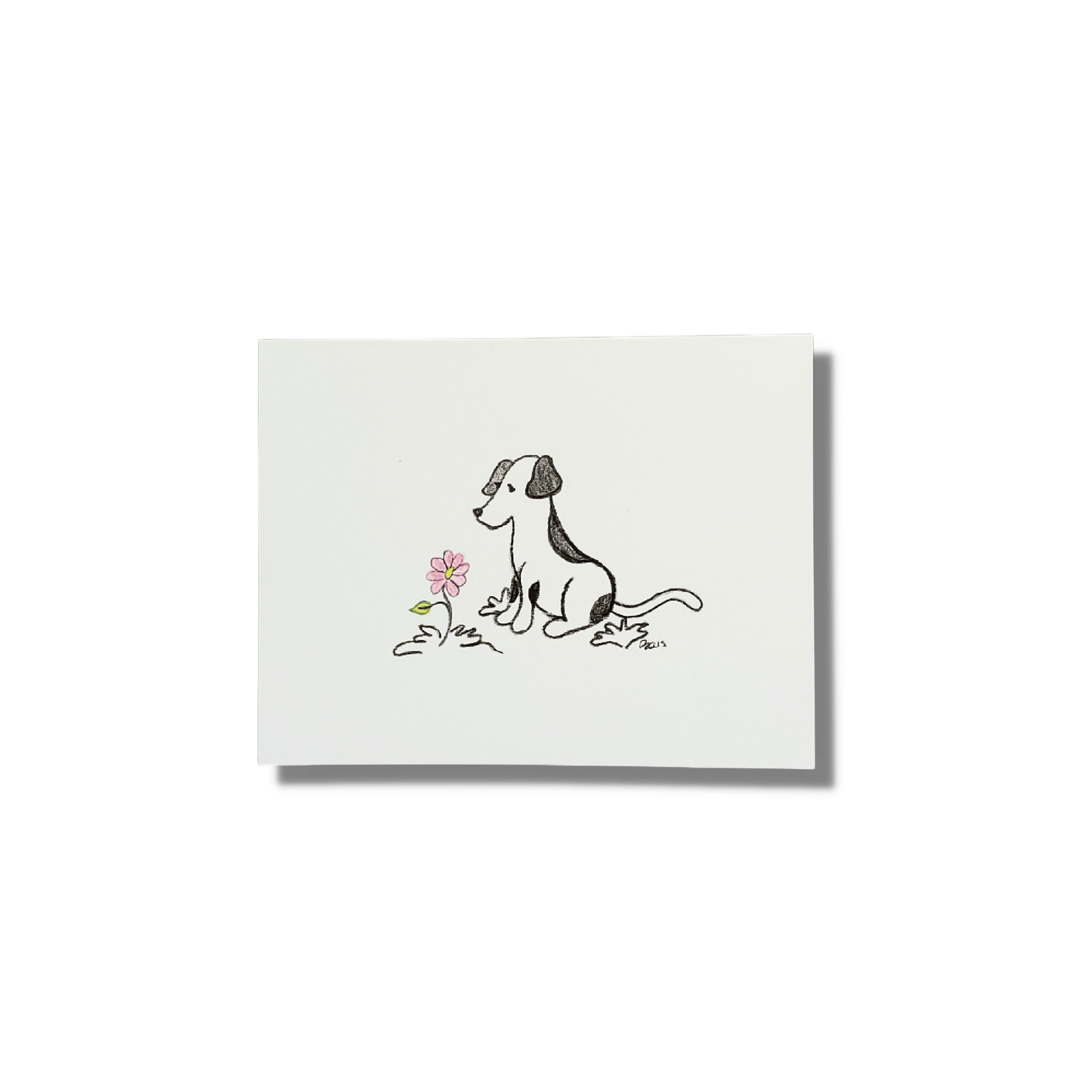 Dog Sympathy Card - Set of 6 - Pet Perennials