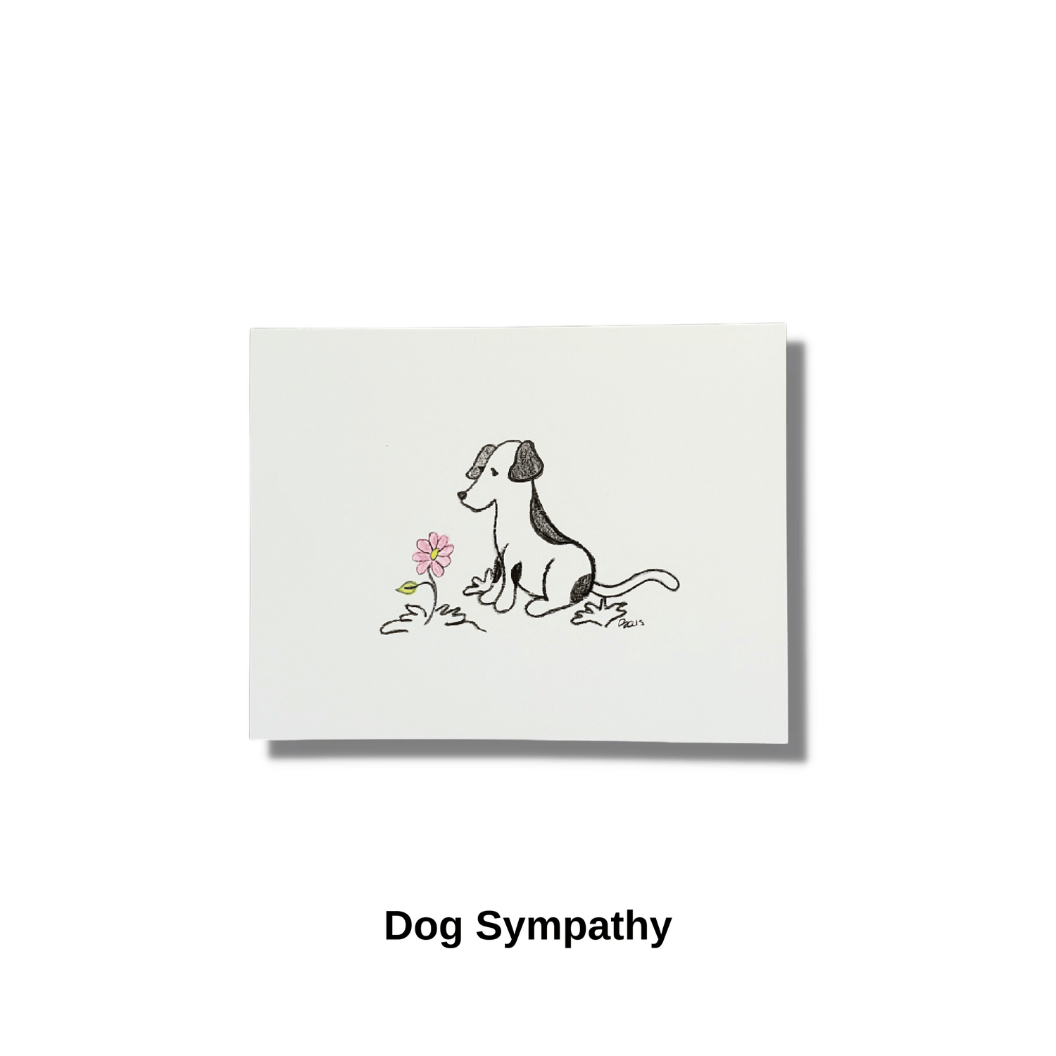 Dog Sympathy Card
