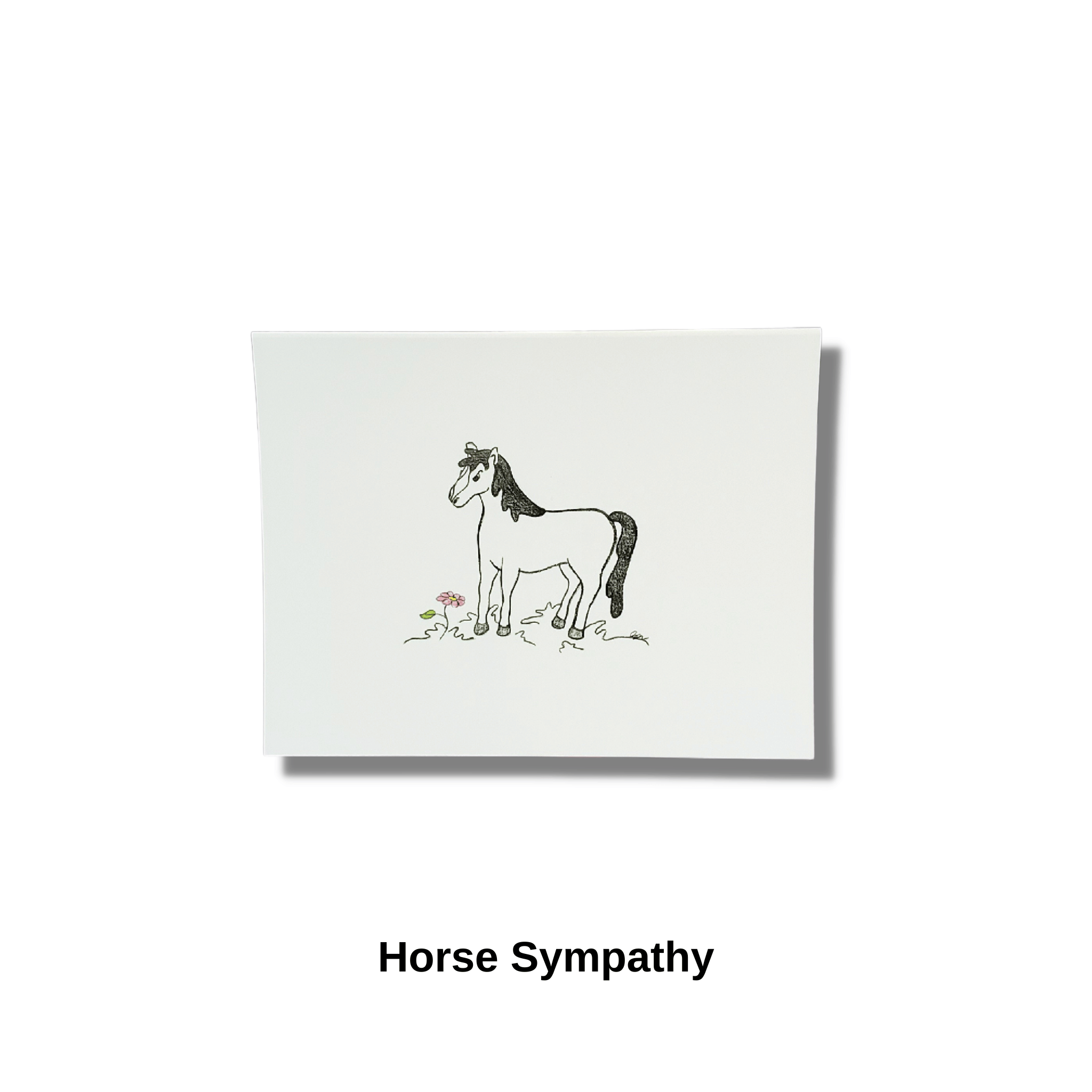 Horse Sympathy Card