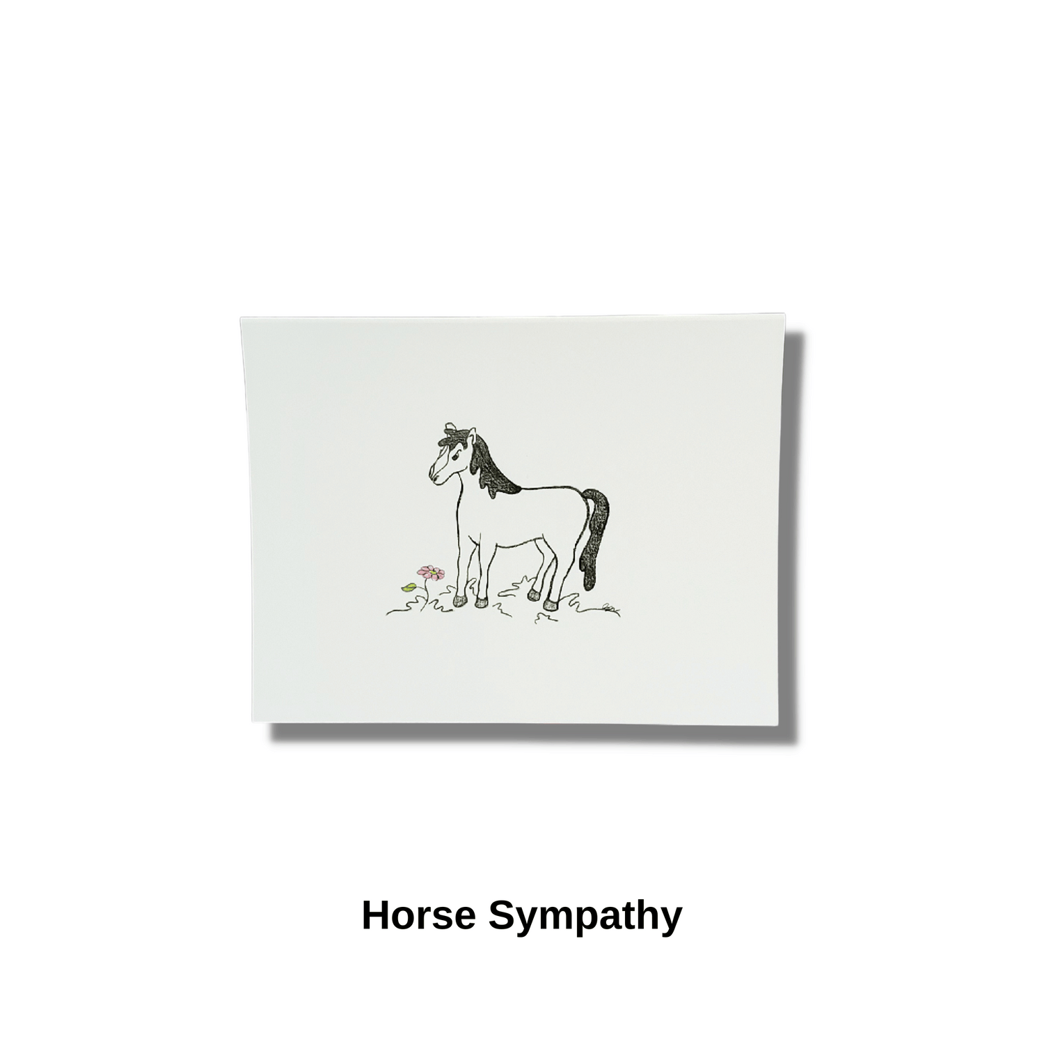 Horse Sympathy Card