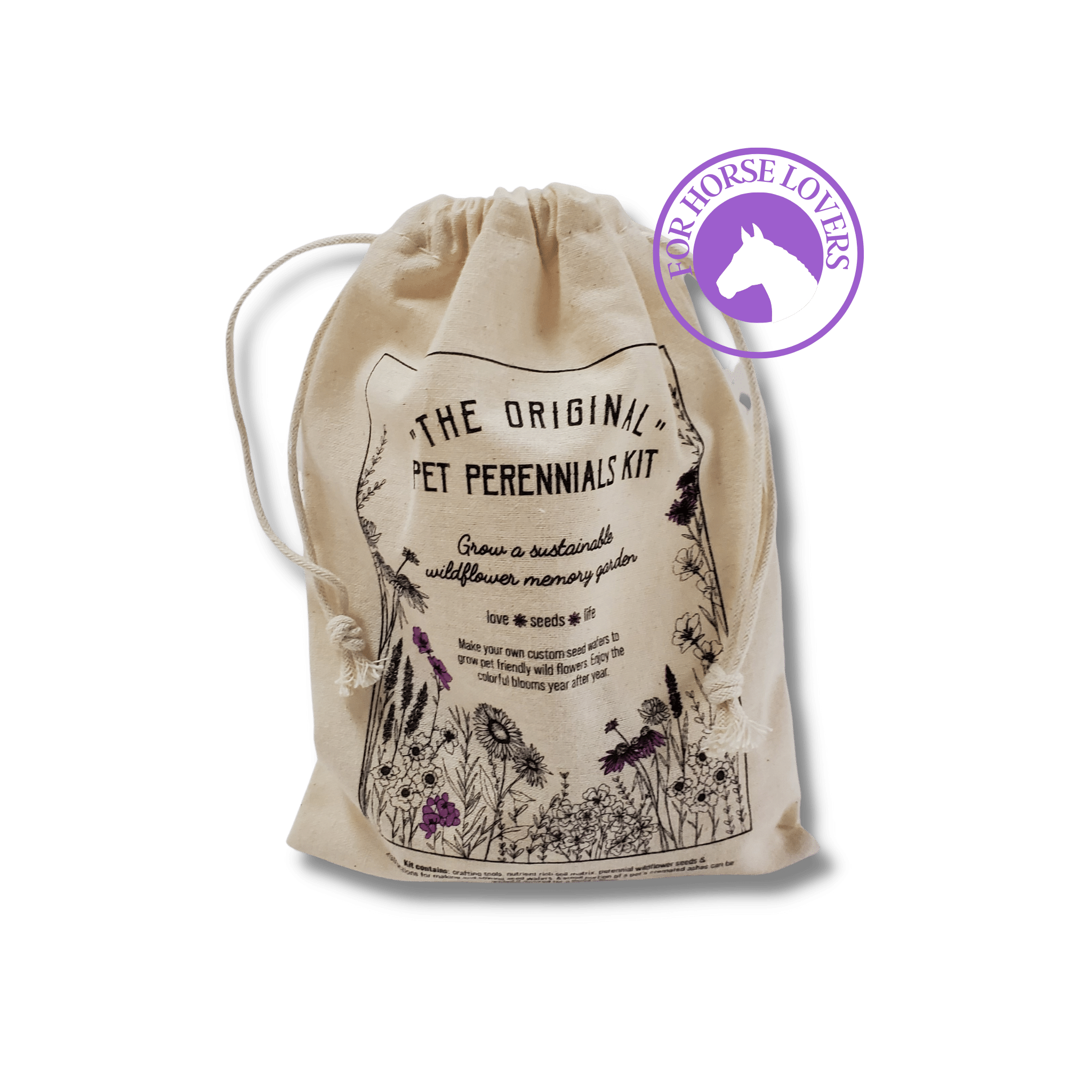 Pet Perennials Horse Memorial Gardening Kit Wildflowers