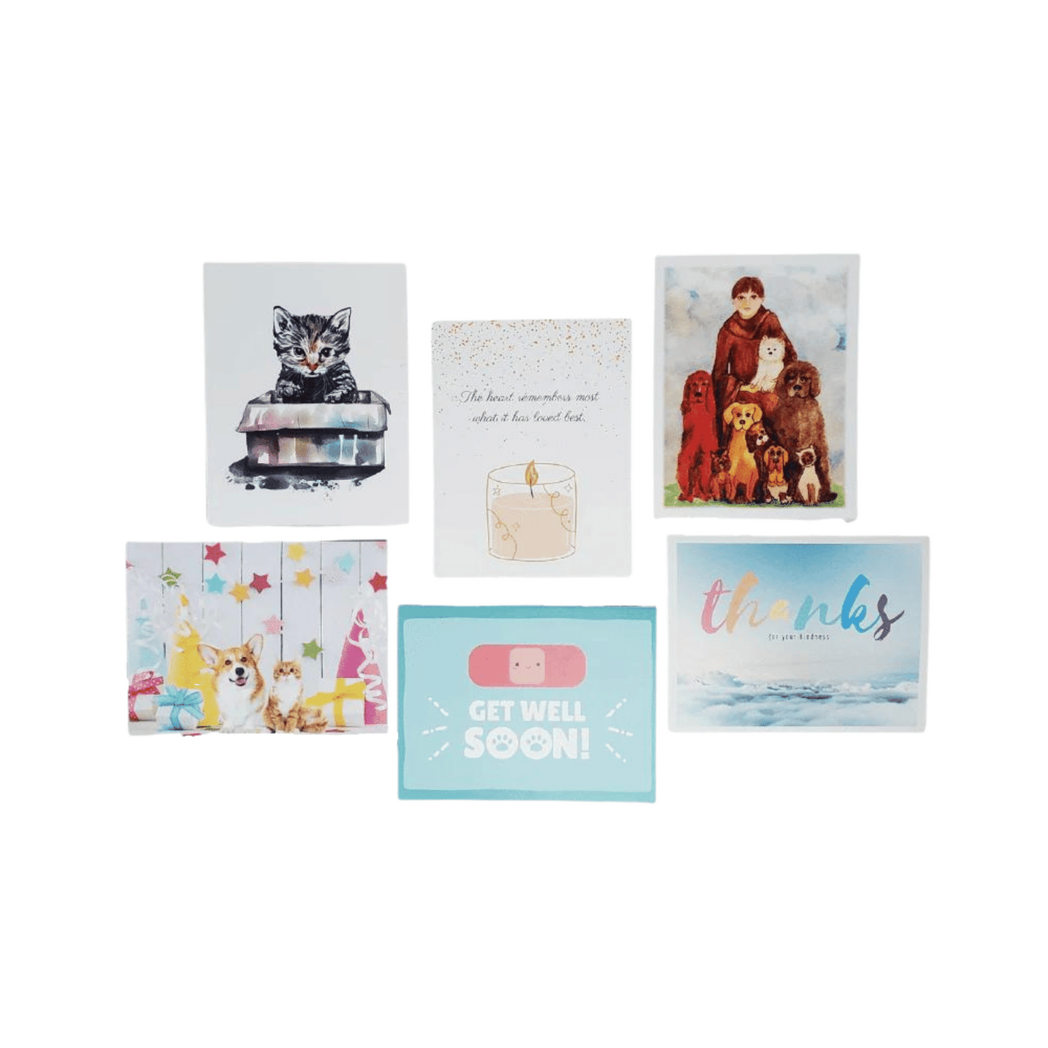 Pick Six of your favorite pet themed greetting cards