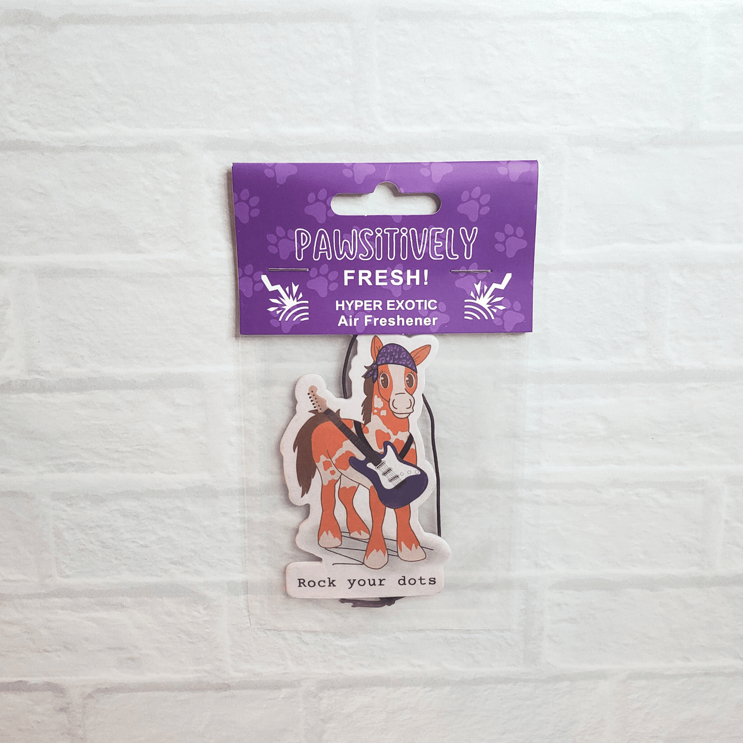 Pawsitively Fresh Air Freshener-Polkadot/Hyper Exotic Scent