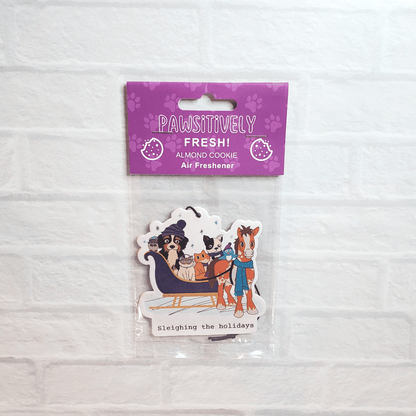 Pawsitively Fresh Air Freshener-Holiday/Almond Cookie Scent