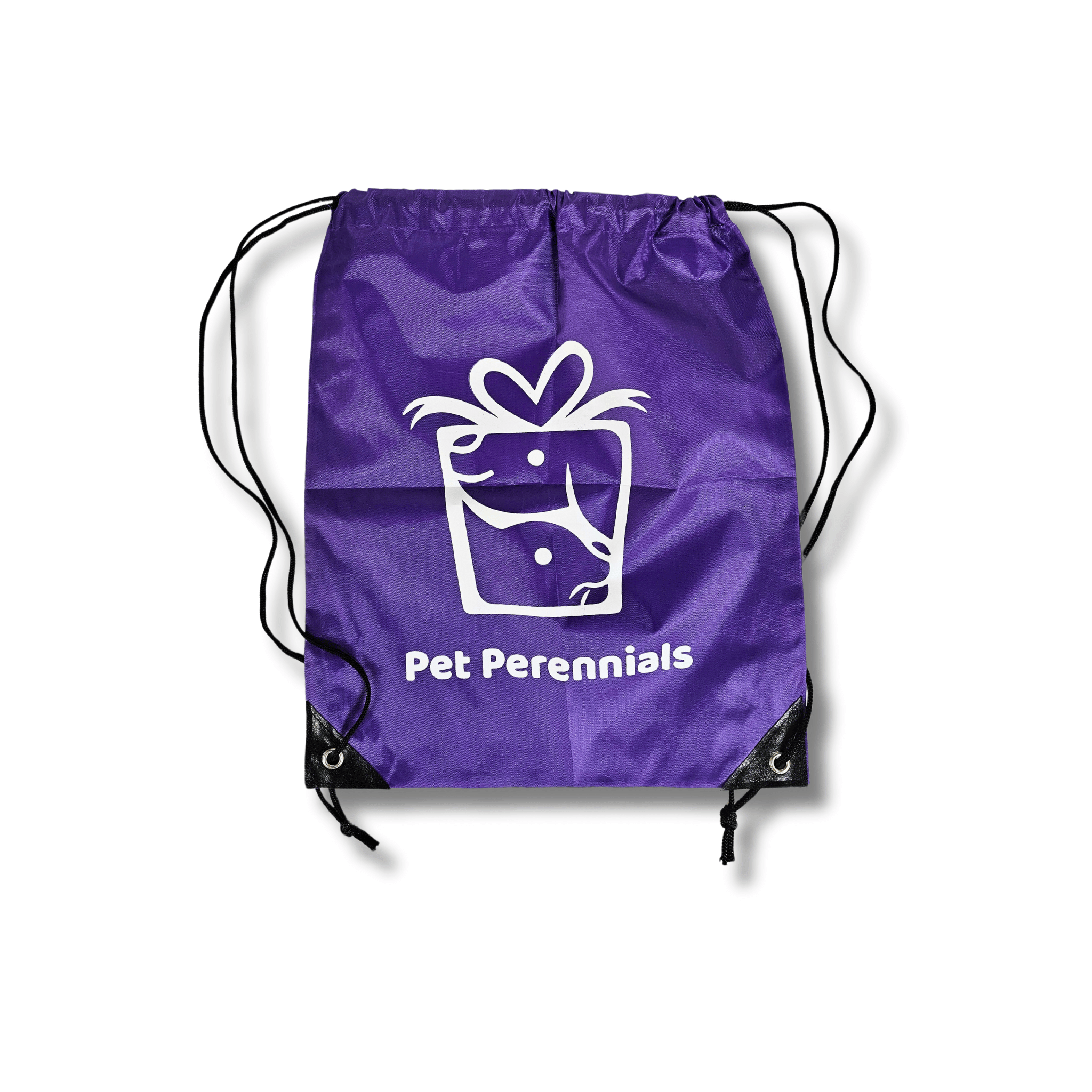 Custom Branded Drawstring Backpacks- Pet Perennials
