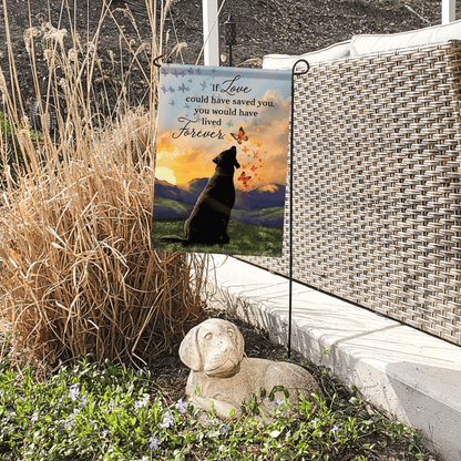Dog Memorial Garden Flag with Wildflower Seeds- Pet Perennials