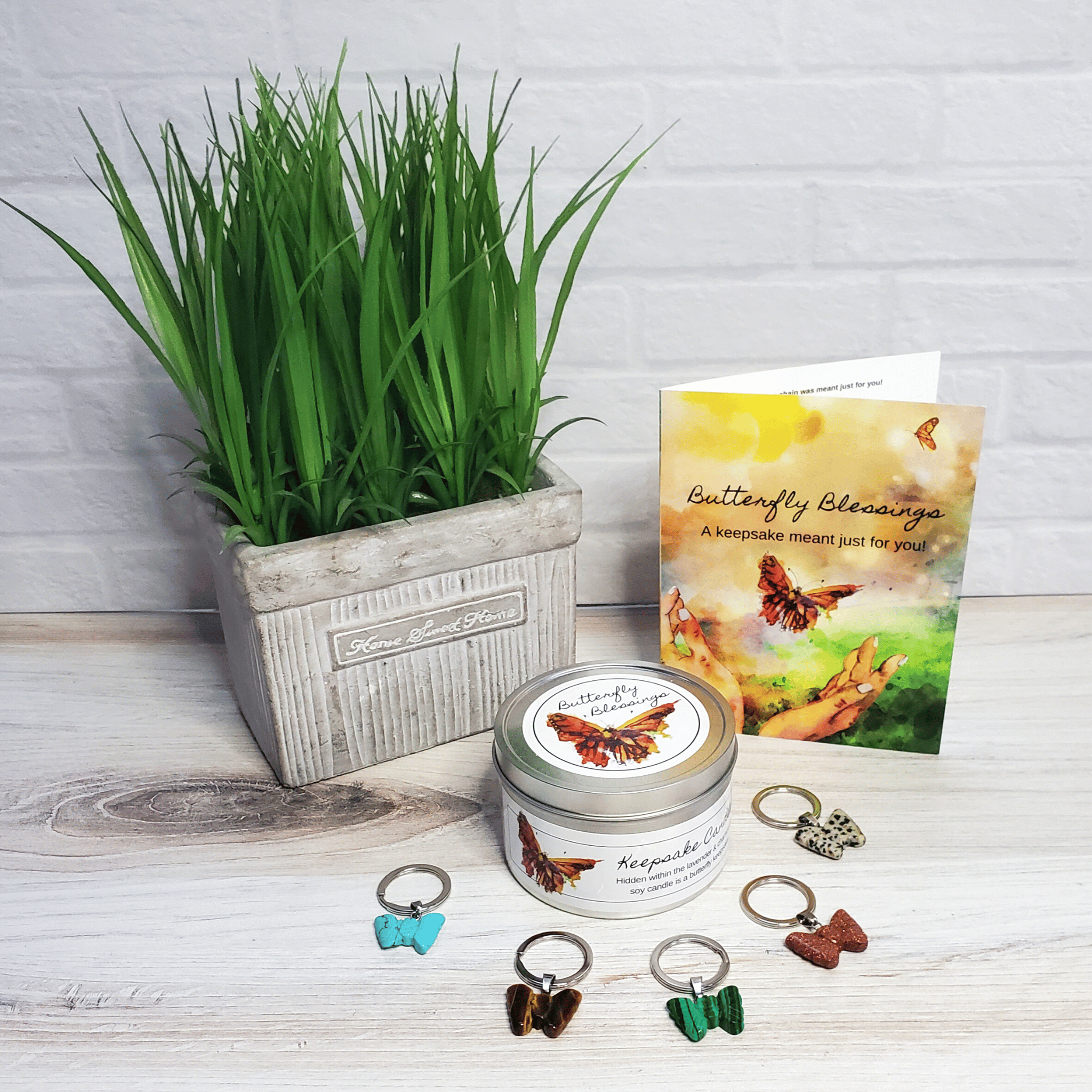 Butterfly Blessings Keepsake Candle - Pet Memorial Candle