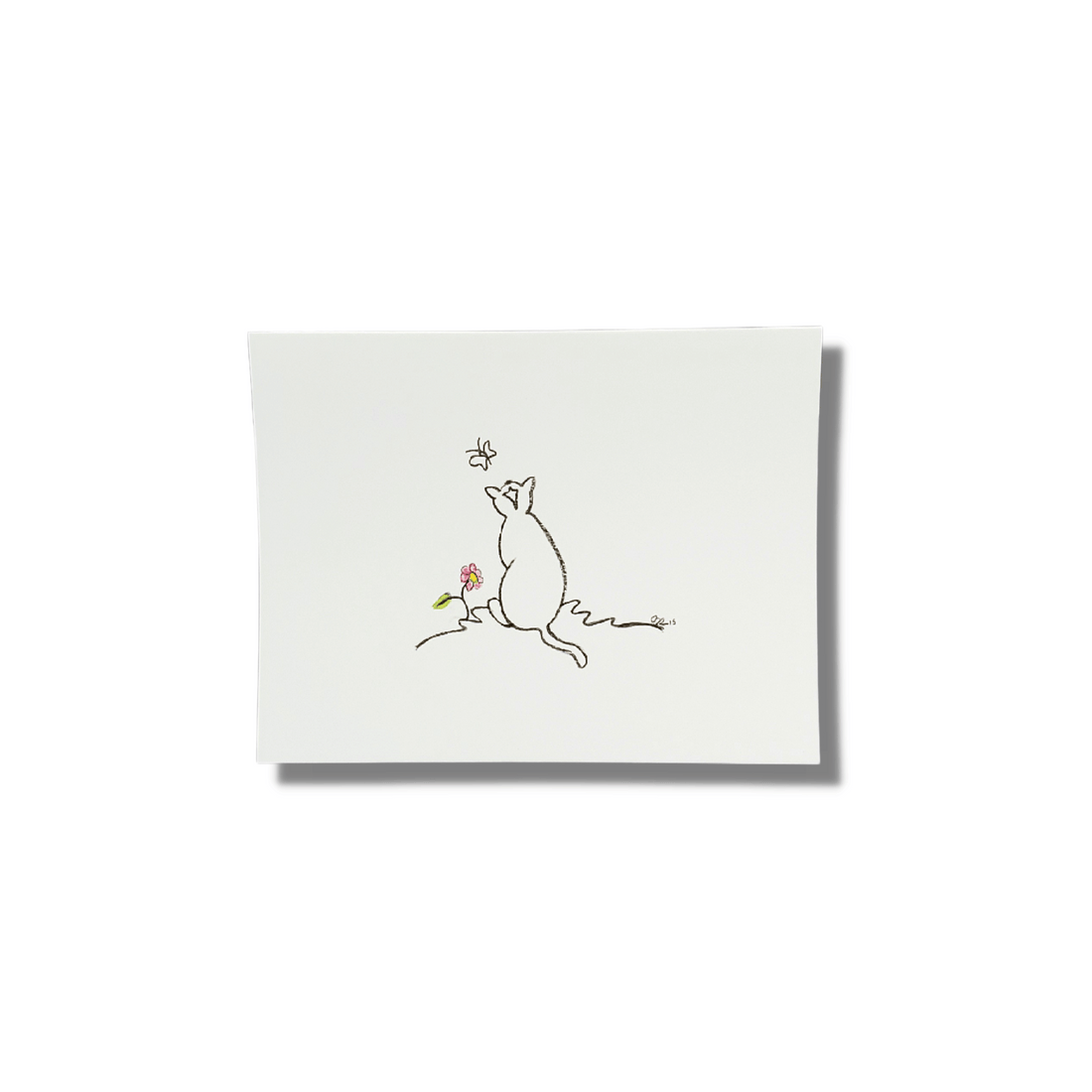 Cat Sympathy Card - Set of 6 - Pet Perennials