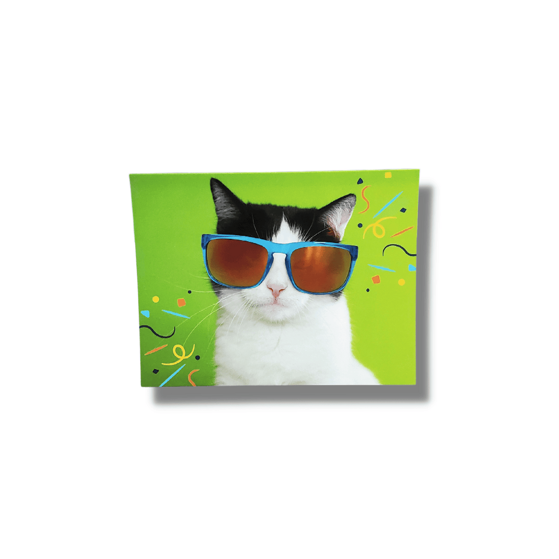 Cool Cat Birthday Card