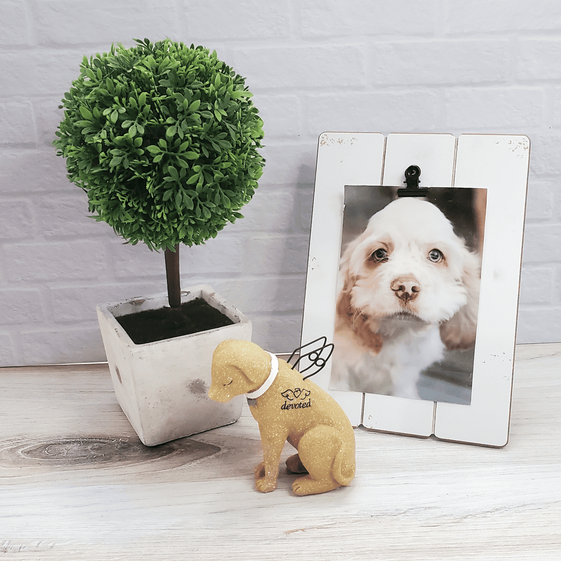 Pet Perennials -  Pet Loss Sympathy & Memorial  Dog Figurine