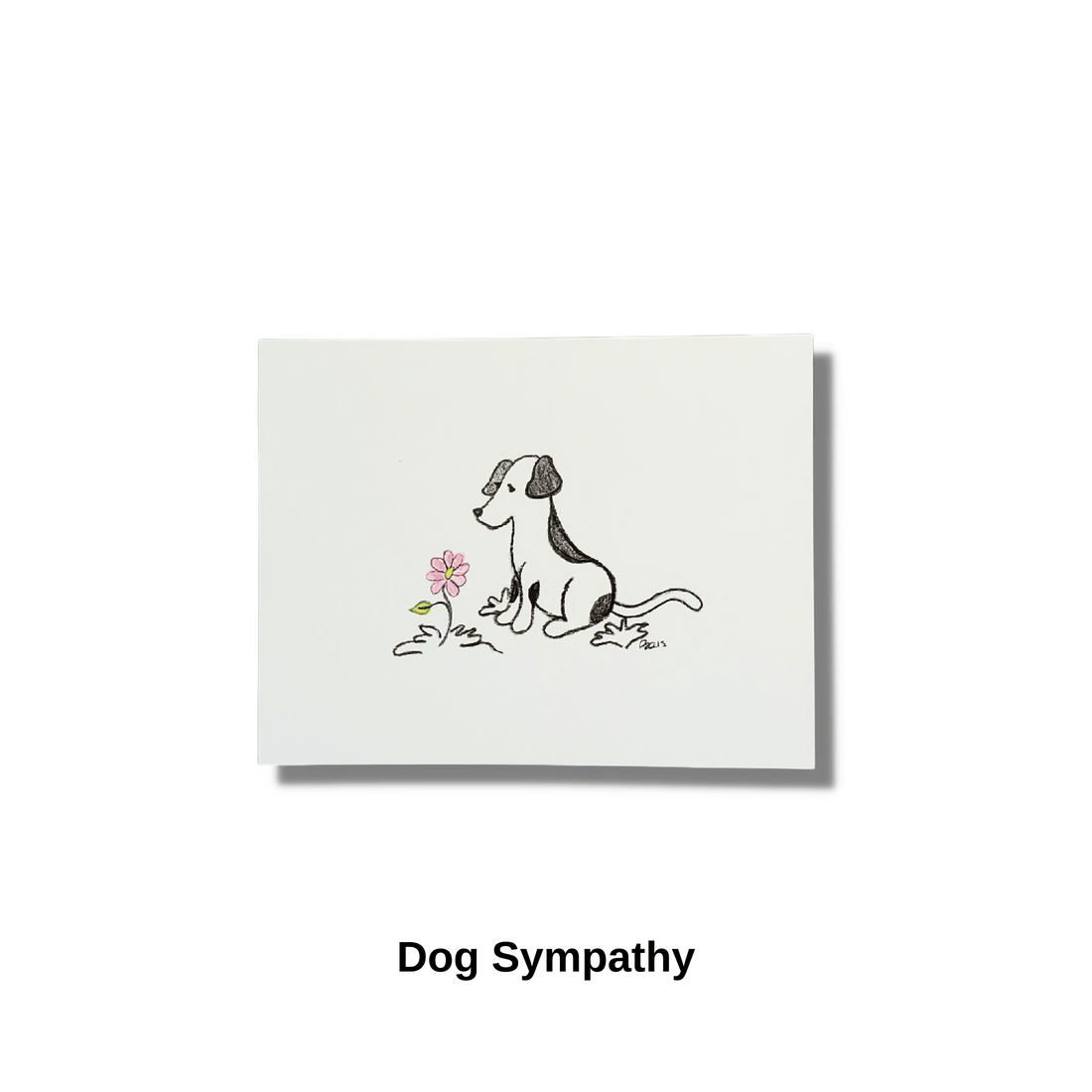 Dog Sympathy Card