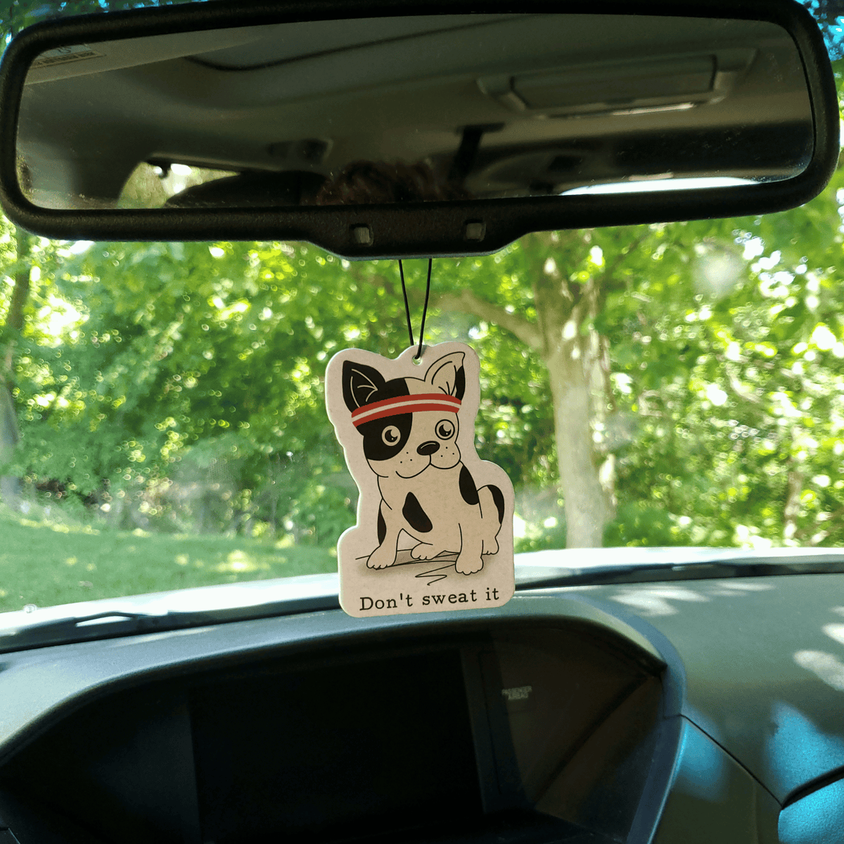 Clean Laundry Scented Car Air Freshener - Pet Themed - French Bull Dog - Pawsitively Fresh Collection from Pet Perennials
