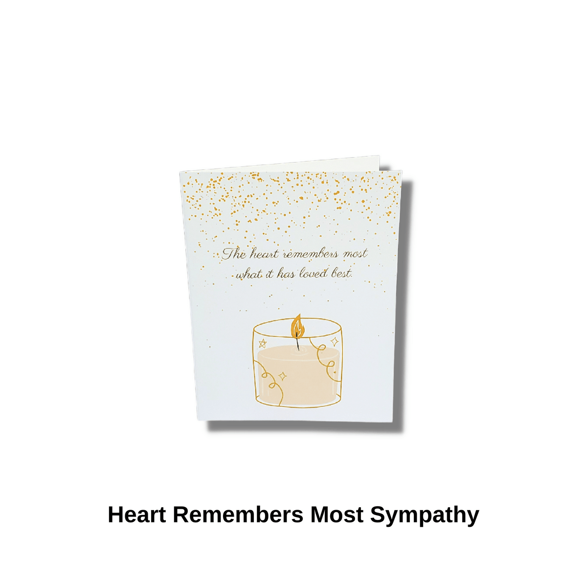 Hearts Remembers Most Sympathy Card