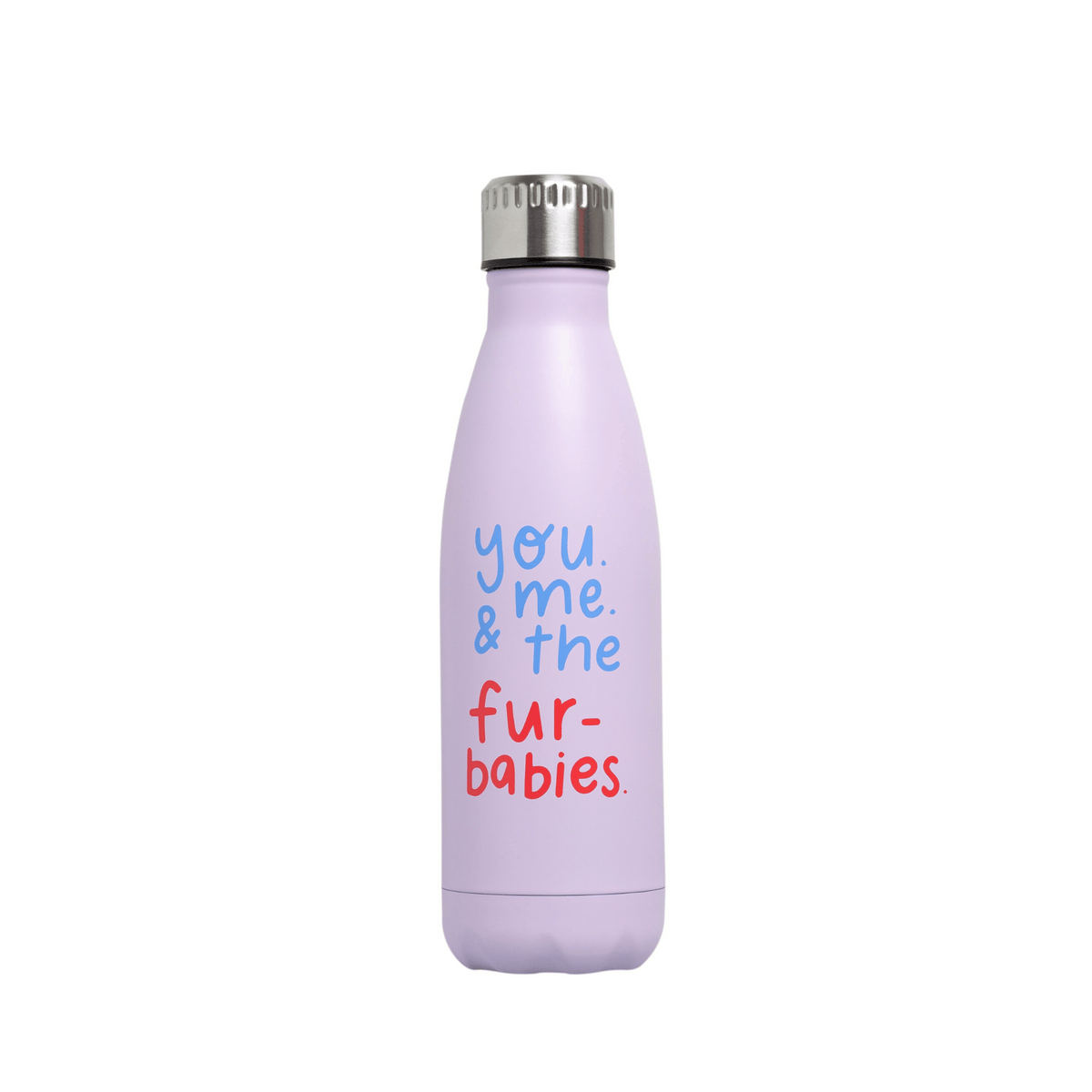 You, Me, &amp; the Furbabies Water Bottle - Pet Perennials