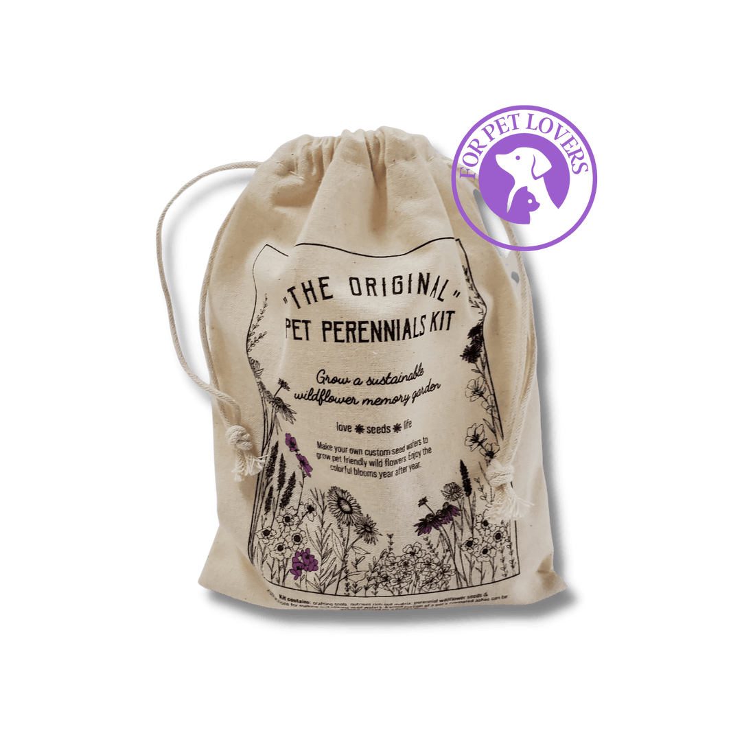 Pet Perennials Pet Memorial Gardening Kit Wildflowers