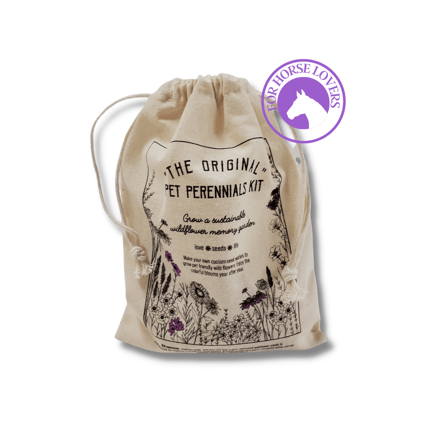 Pet Perennials Horse Memorial Gardening Kit Wildflowers