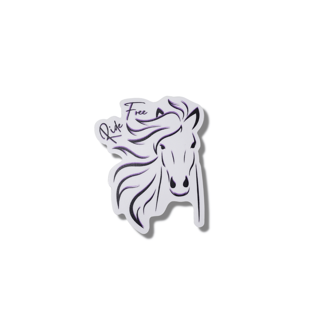 &quot;Ride Free&quot; Horse Memorial Decal