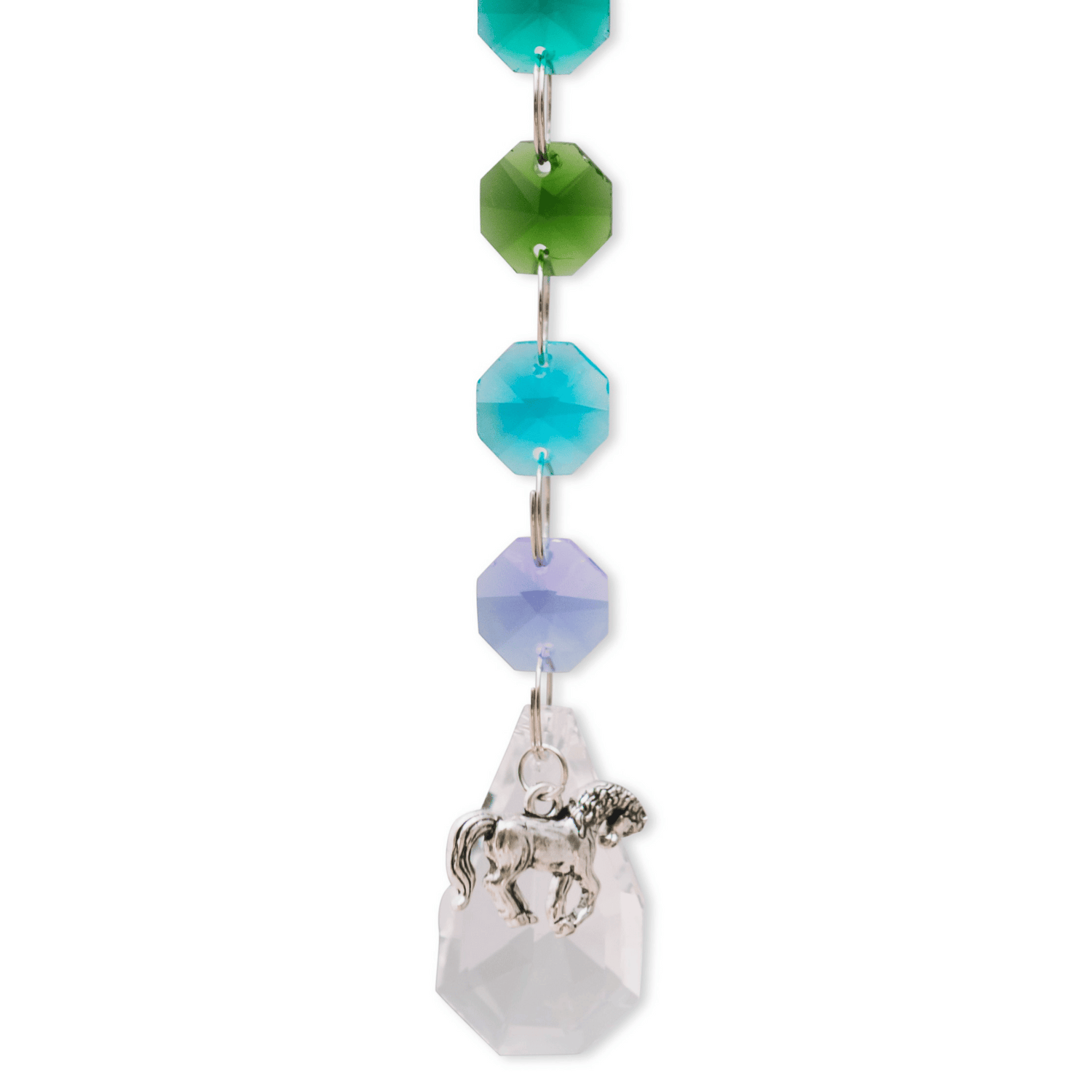Horse Memorial Suncatcher Crystal Rainbow Keepsake