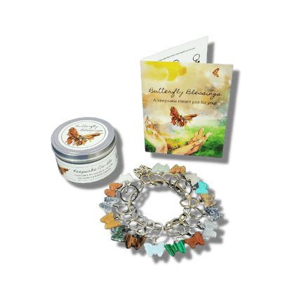 Butterfly Blessings Keepsake Candle - Pet Memorial Candle