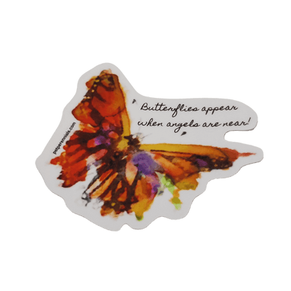 Butterfly Blessings Decal (for Gift Service) - Pet Perennials