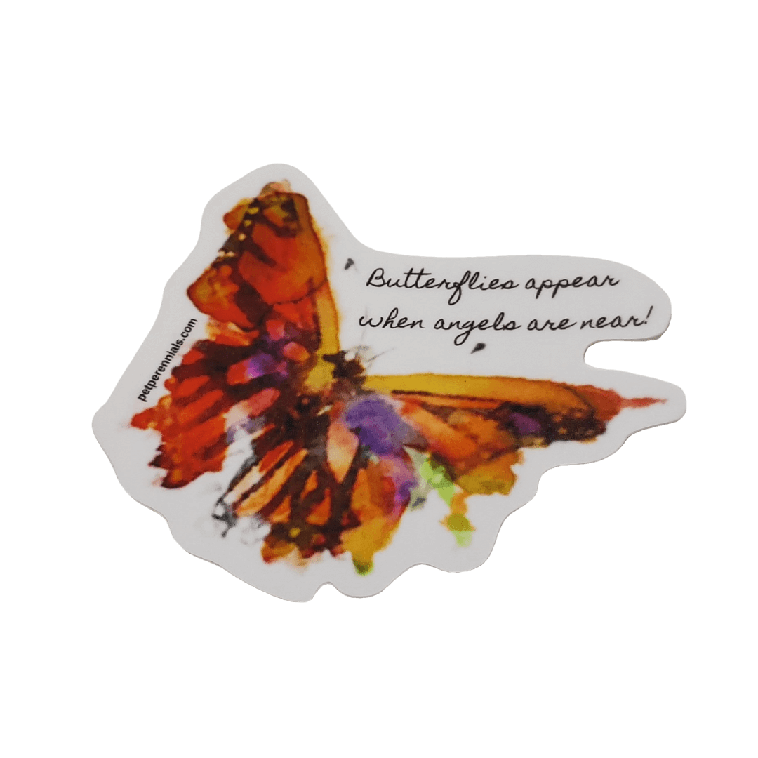 Butterfly Blessings Decal (for Gift Service) - Pet Perennials