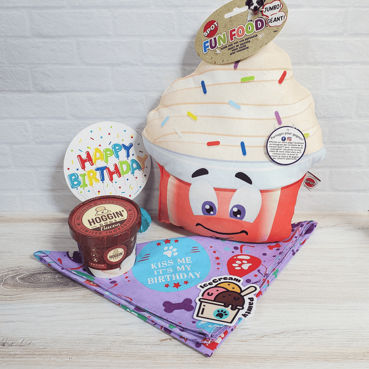 Dog Party Ice Cream Bundle Pet Party Gifts Pet Birthday Gifts
