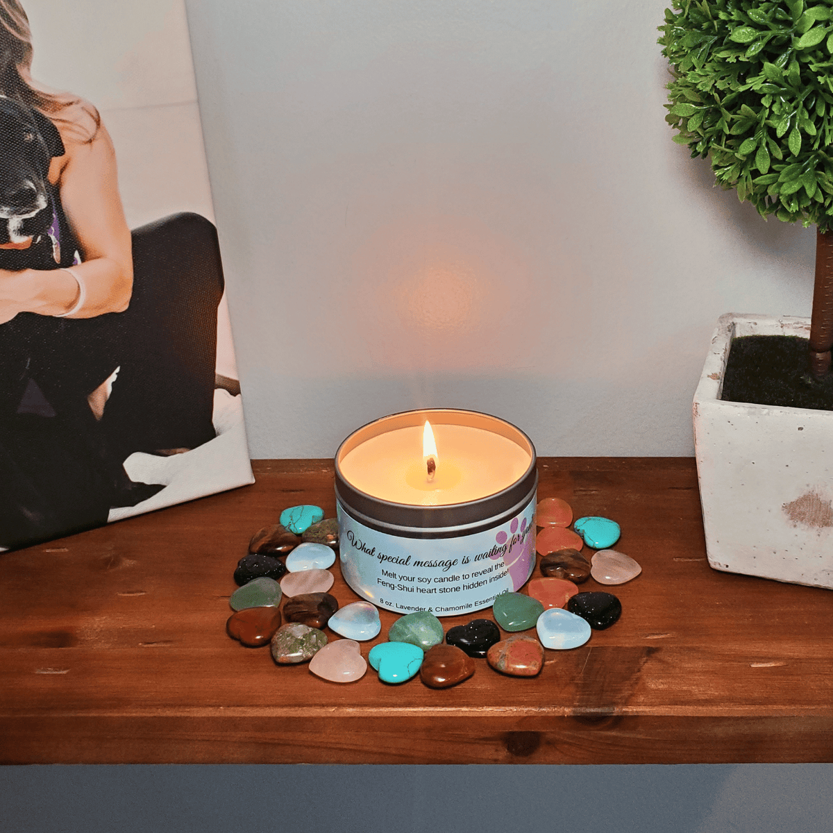 Pet loss memorial 2024 candle