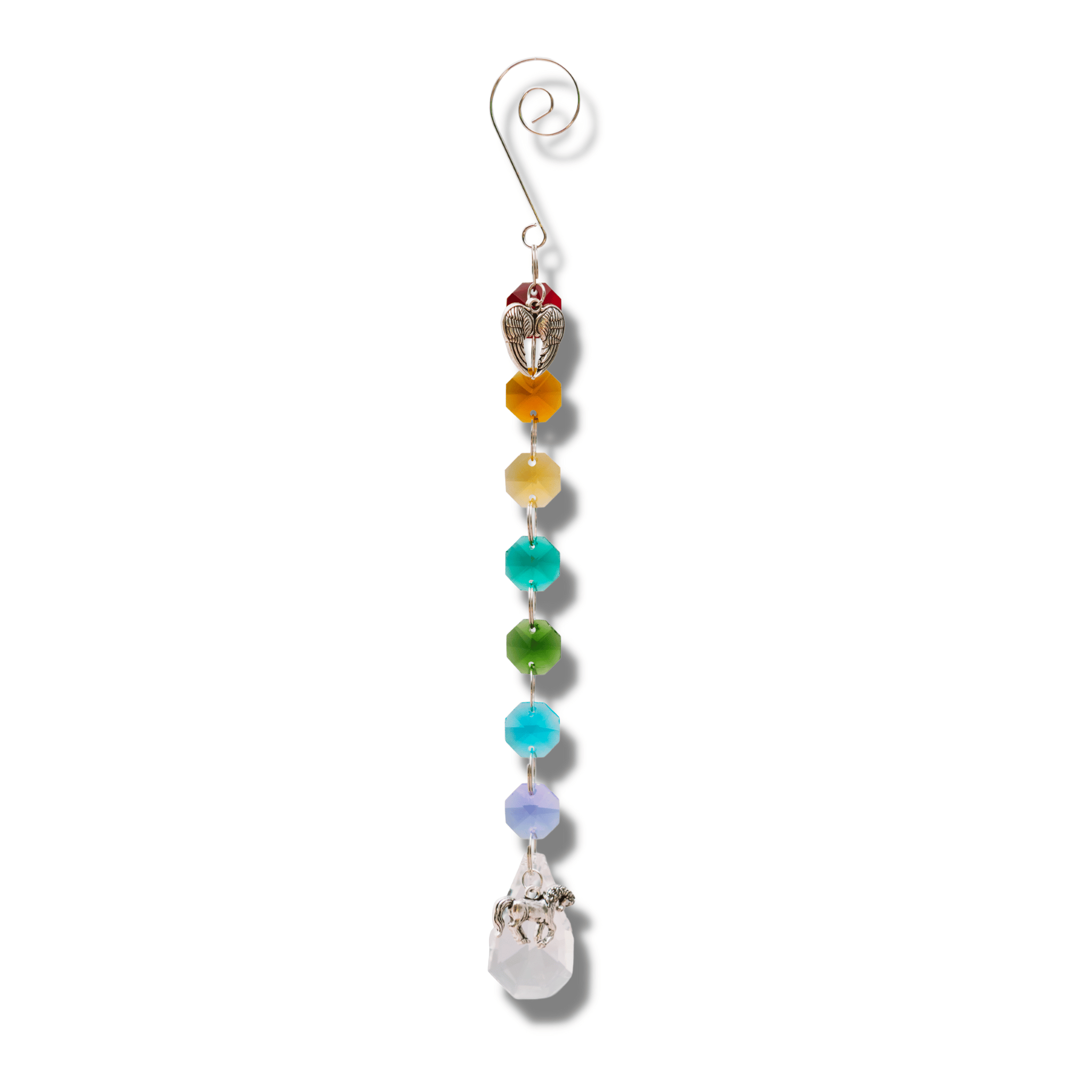Horse Memorial Suncatcher Crystal Rainbow Keepsake
