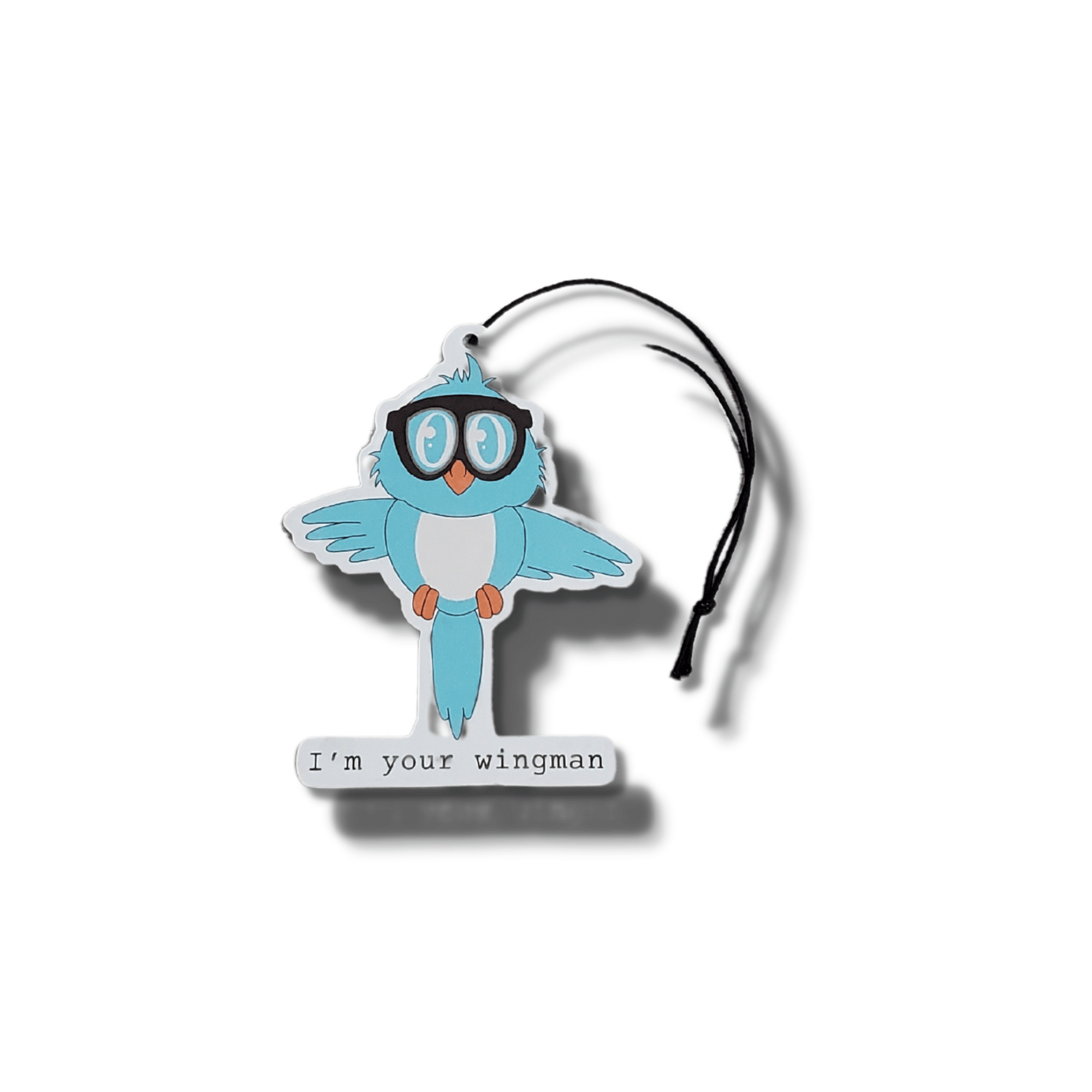 Fresh Rain Scented Car Air Freshener - Pet Themed - Blue Cockatiel - Pawsitively Fresh Collection from Pet Perennials