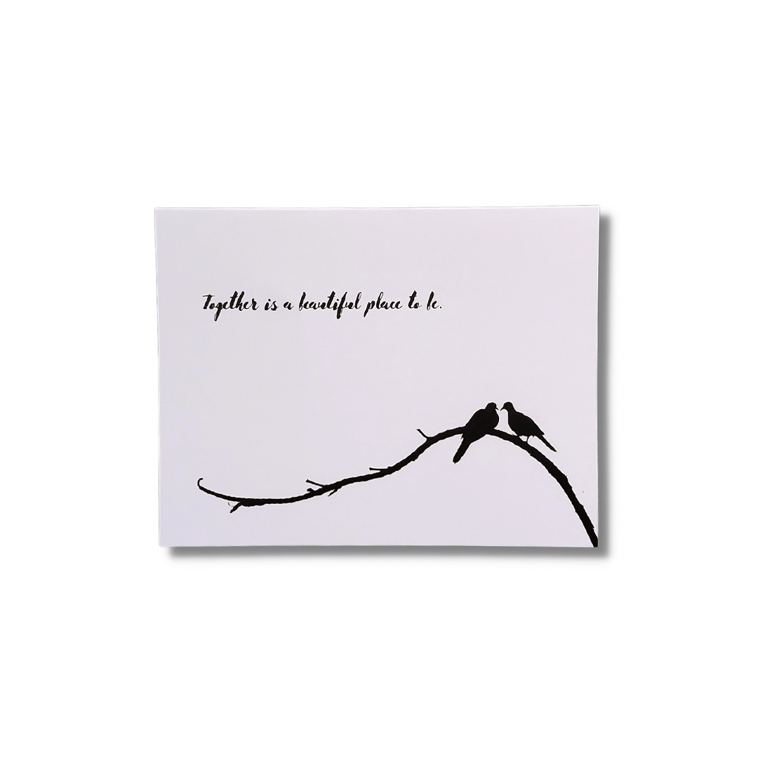 Love Birds Wedding Greeting Cards