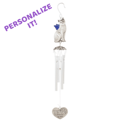 Memorial Cat Wind Chime - Pet Perennials